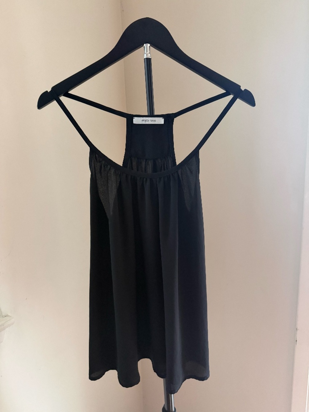 Style Tree Black Workwear Tank Top – Size Medium